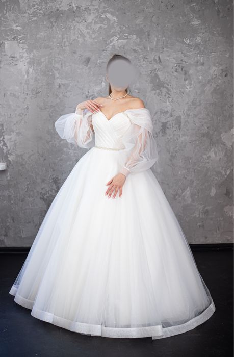 Весільна сукня/плаття, (нова), розмір с-м Індивідуальний пошив | Львів