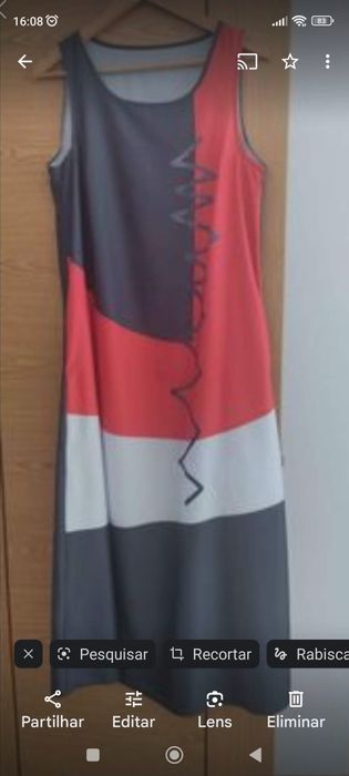 Vestido comprido Novo