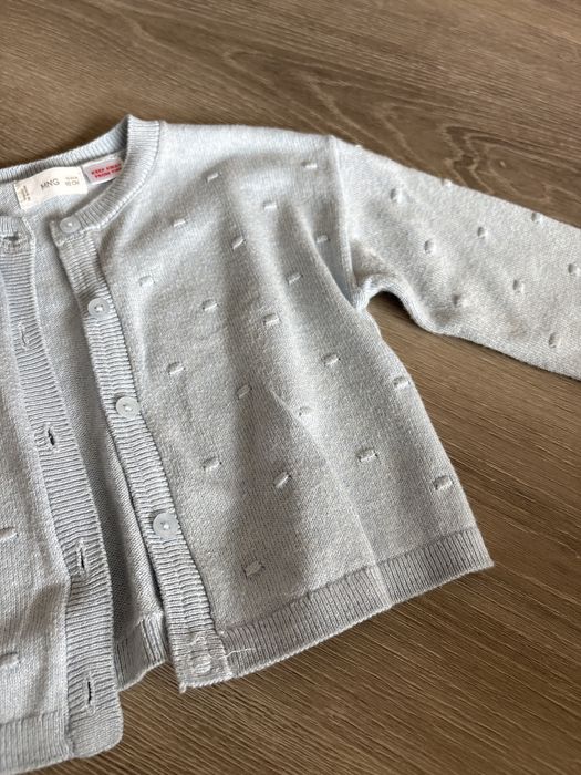 Casaco malha menina Mango