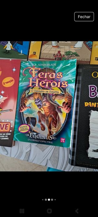 15 livros infantis, Geronimo Stilton, Phineas e Ferb