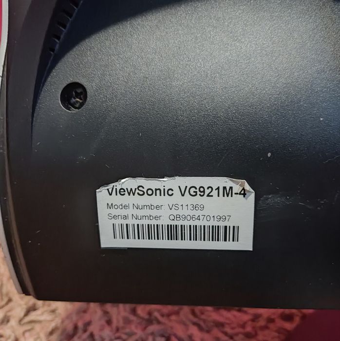 Монітор ViewSonic VG921M-4