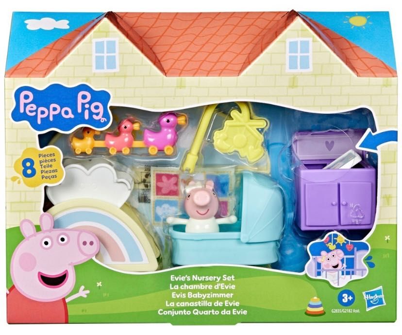 Ігровий набір Свинка Пеппа малюк Еві Evie Evy дитяча Peppa Pig