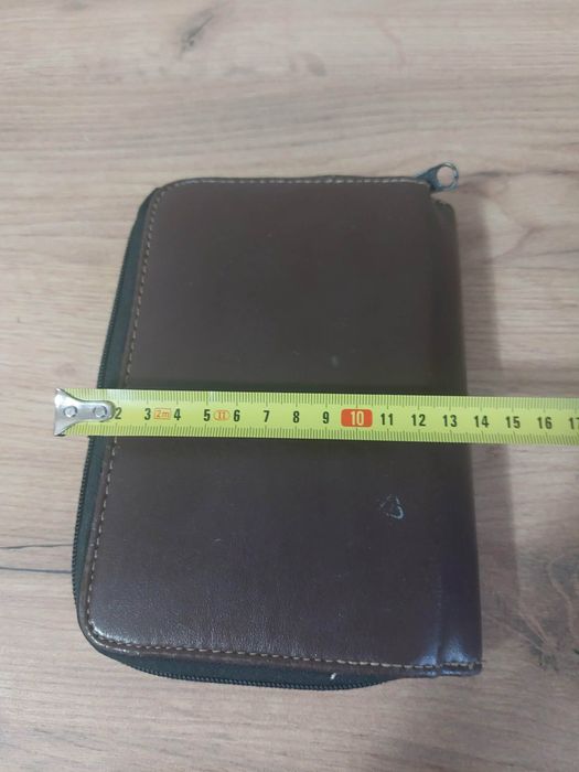 Zestaw organizer Memofix portfel etui na dokumenty paszport skóra pakiet