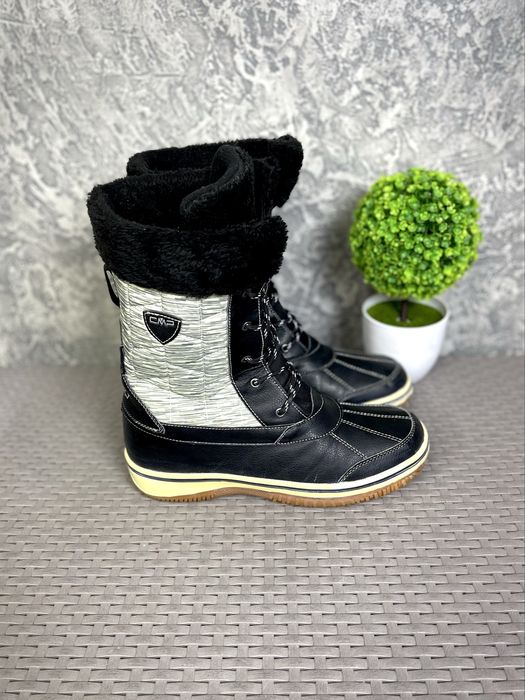 CMP waterproof ботинки сапоги 41 размер трекинговые кожаные