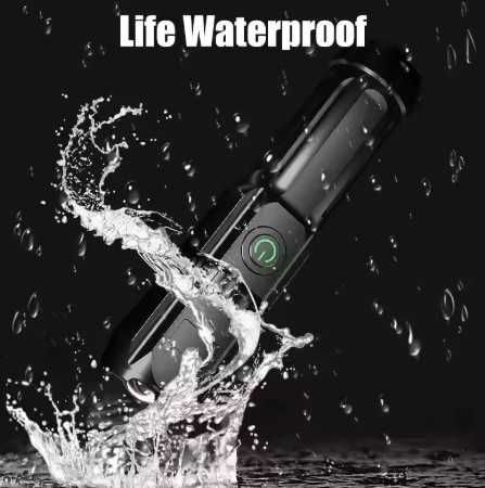 Lanterna Led Telescópica Recarregável USB