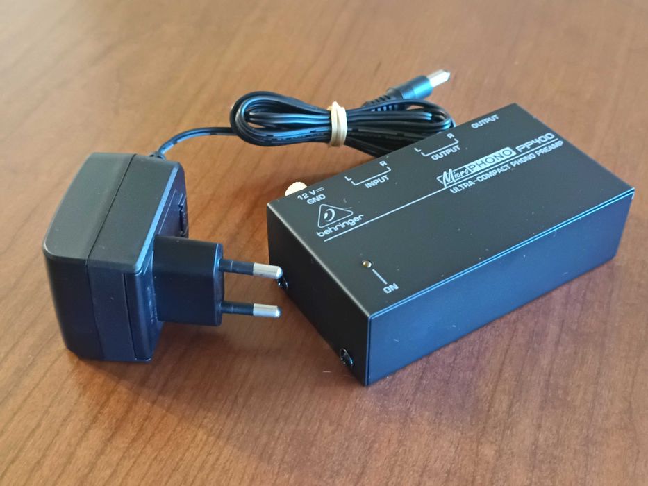 Pré amplificador gira-discos PHONO novo
