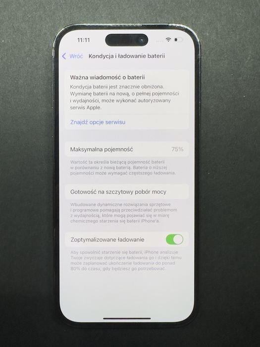 iPhone 14 Pro - Deep Purple - 256 GB - bateria 75% - kompletny