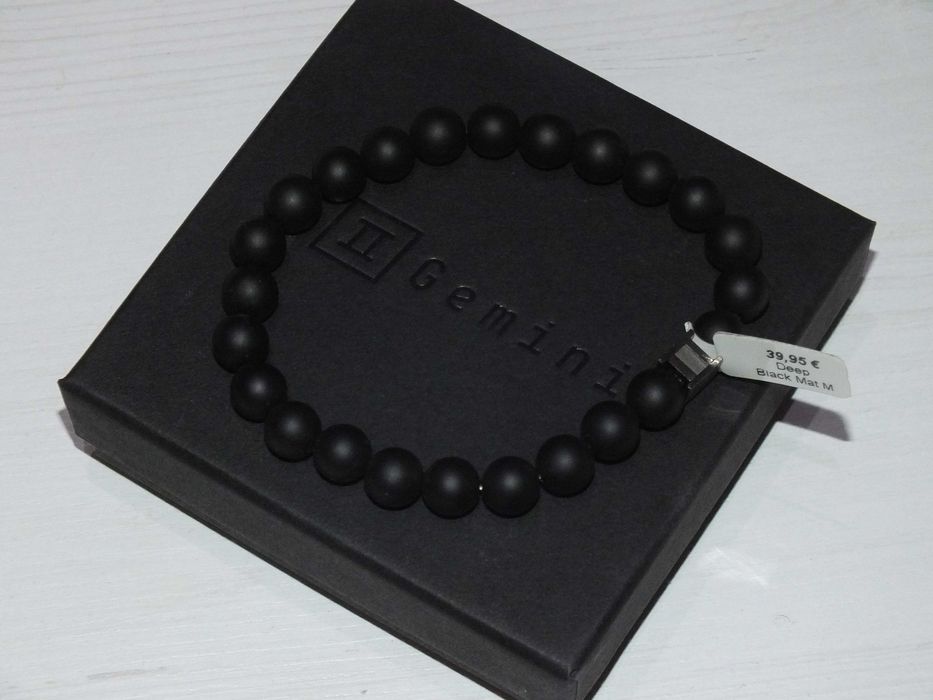 **Nowa Bransoletka Gemini Deep Mat Black- Stówka Grudziądz**