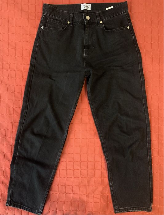 Джинси Staff dark gray regular mom