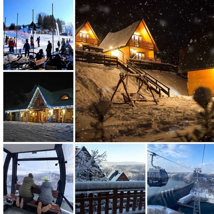 Domki Centrum Soliny 150m do Zapory i PKL/Ferie Dom z Jacuzzi wiejski