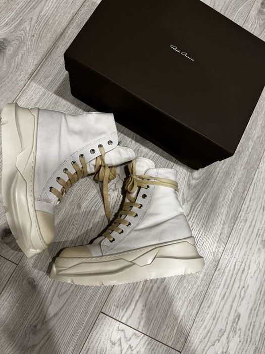 rick owens abstract high white
