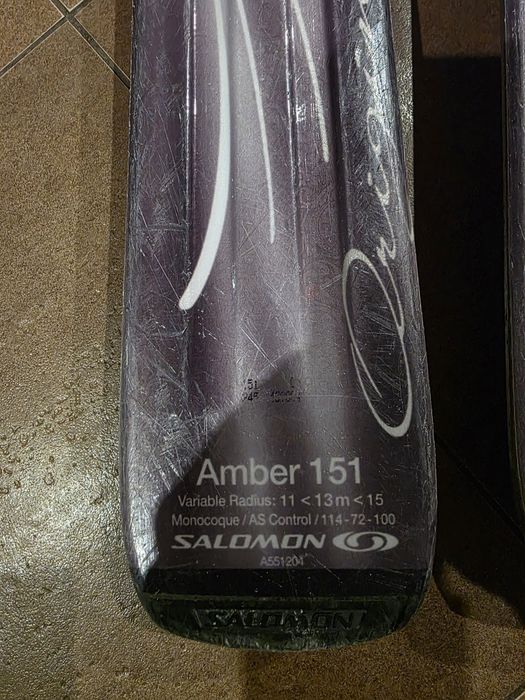 Narty salomon Amber 151