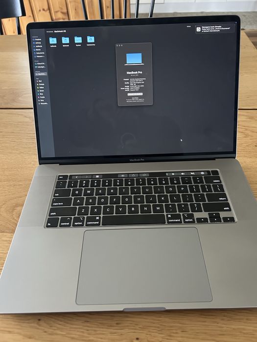 Macbook pro 16 2019
