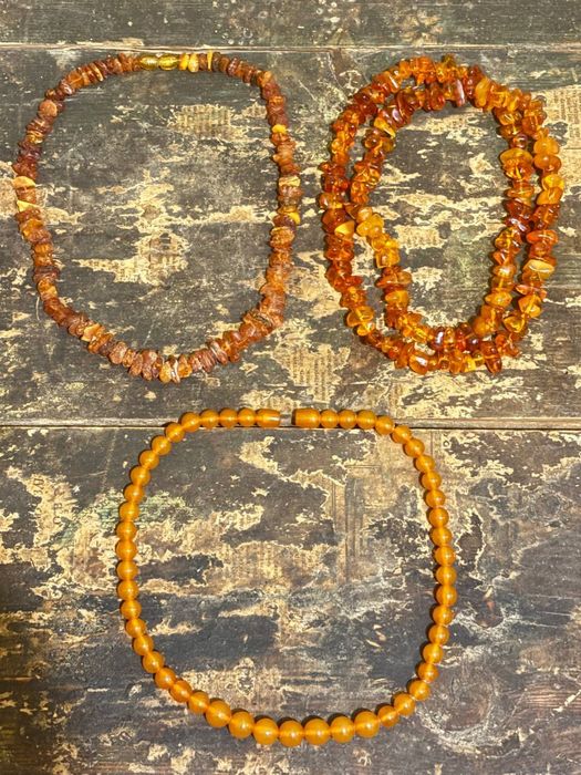 Бурштинові намиста(Янтарні Буси)періоду ссср.