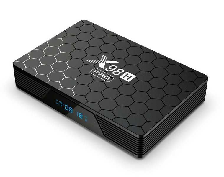 X98H PRO 2гб 16гб  Андроїд 12 Allwinner H618 смарт приставка 2024 року