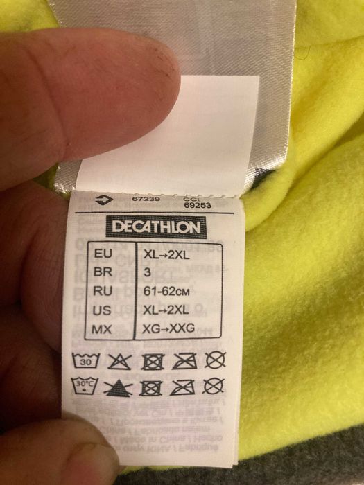 Gorro em forro polar, de dupla face, Tribord (61-62 cm)