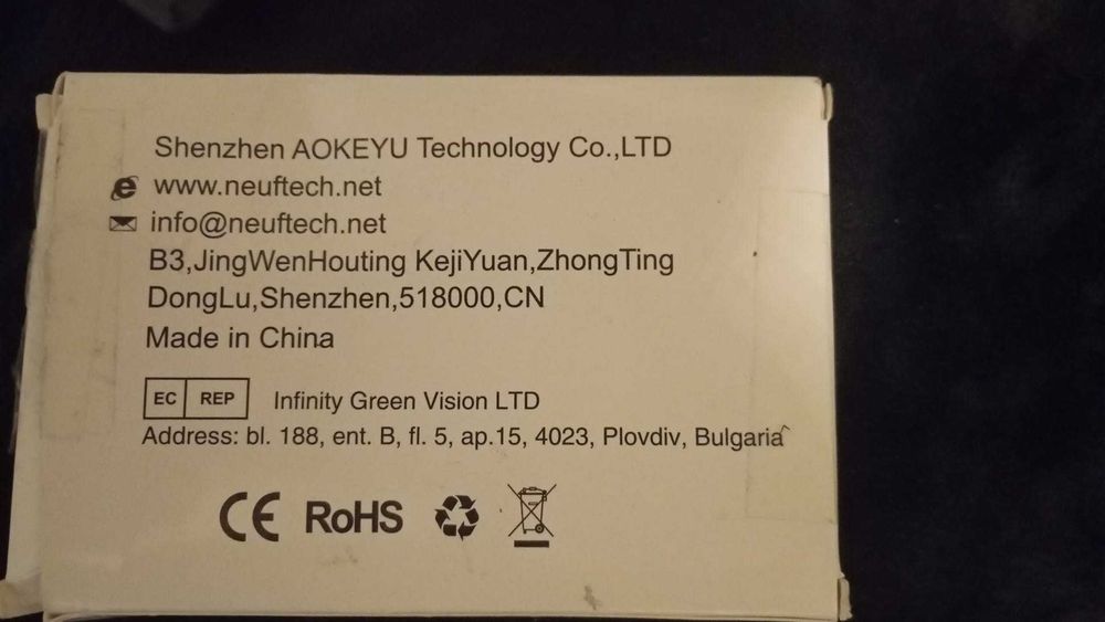 EU-RFID Bezdotykowy Czytnik Kart Identyfikacyjnych USB + 5 Kluczy