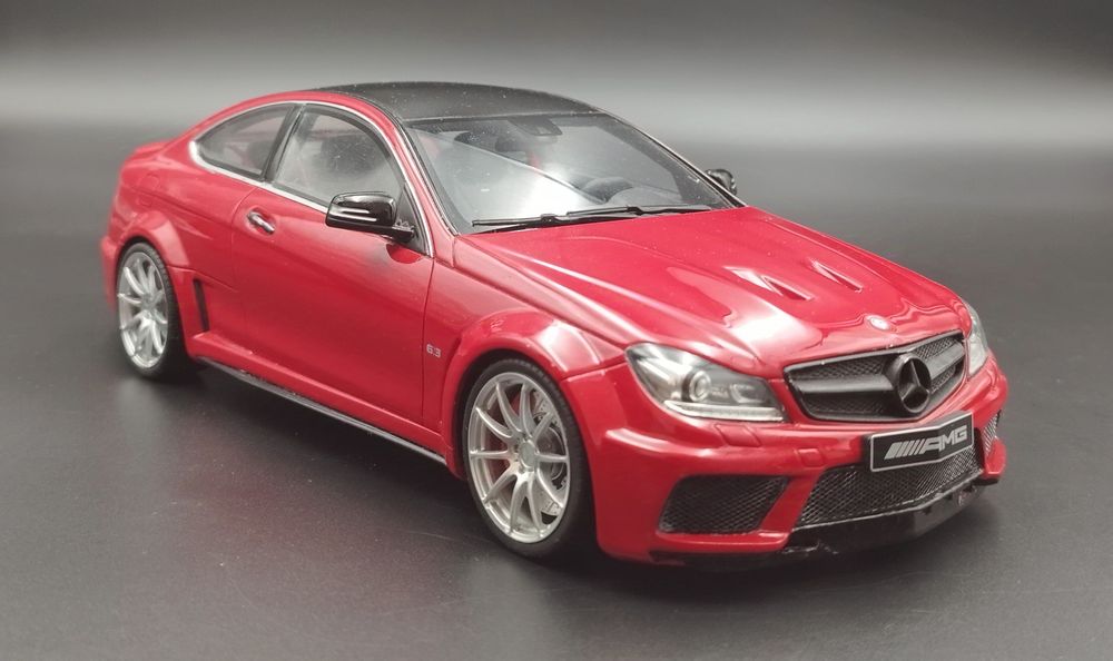 1:18 GT Spirit Mercedes Benz C63 AMG Coupe C204 Red Limited Edition