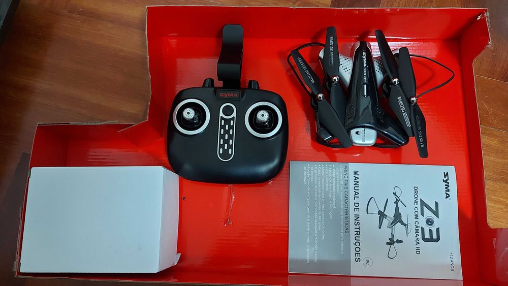 Syma Z3 Compact Dobrável Drone 720P Câmera nunca usado!