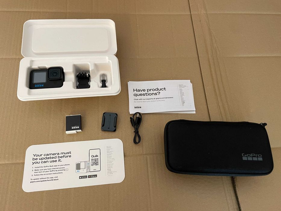 Kamera Sportowa GoPro HERO 10 Hero10 ENDURO + ETUI  Nowa Komplet Gwarancja !