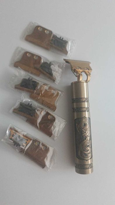 Тример VINTAGE Т9  металевий +5 змінних ножів