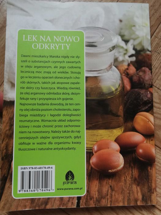 ksiazka/poradnik :  ,,Olej arganowy"