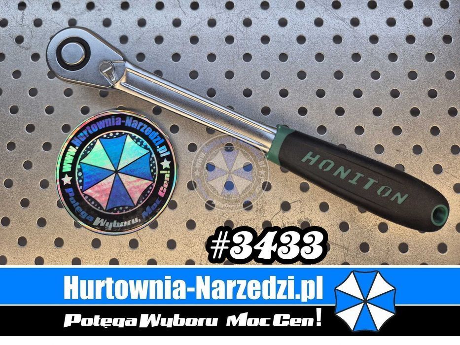 Grzechotka SLIM 1/2'' 72T cr-v grzechotka 1/2"  Honiton