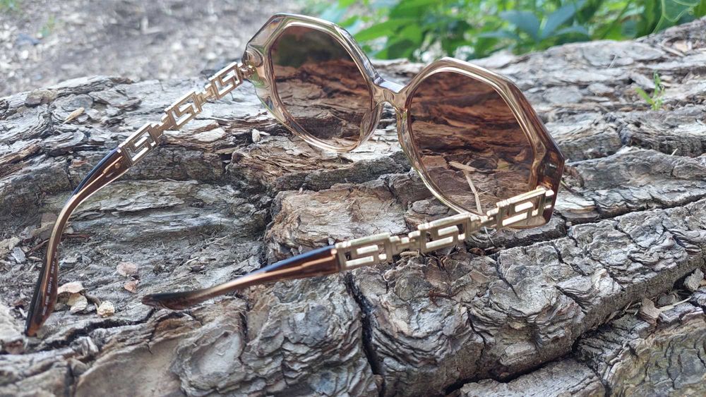 Duże damskie okulary przeciwslonieczne 4395 od Versace!