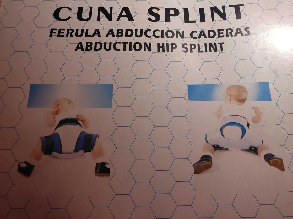 Ortótese de abdução Cuna Splint - Tamanho M - Em excelente estado