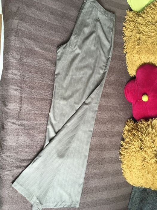 Letnie spodnie damskie rozm. 46- spodnie rozszerzane