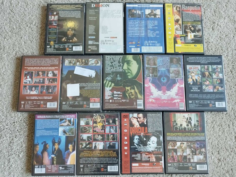 Filmes de terror raros/não editados em Portugal (com legendas)