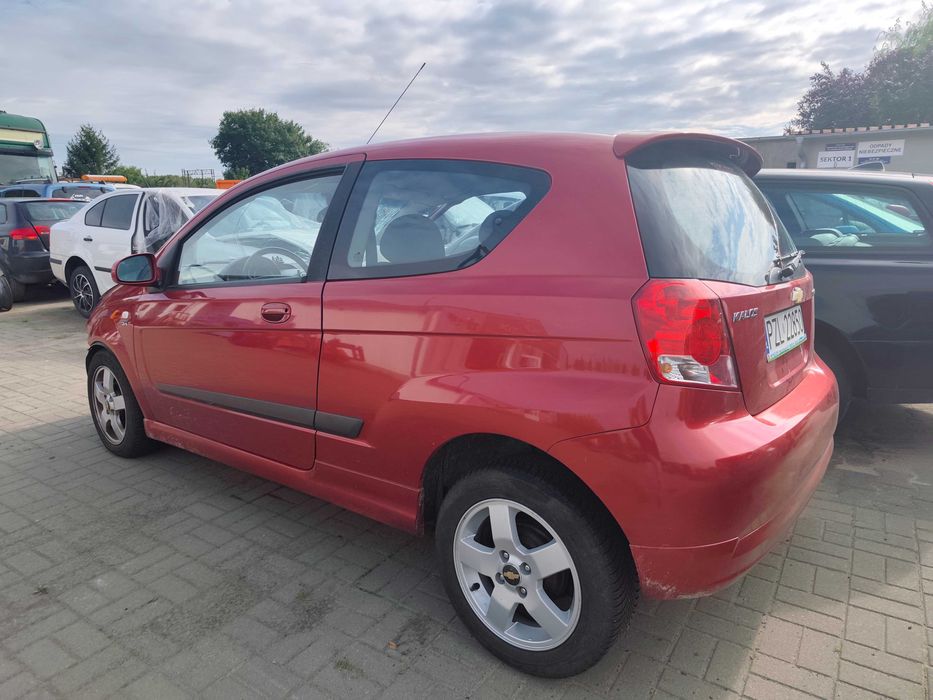 Chevrolet Kalos 2008 1,4 zi na części drzwi szyby fotel lusterko silnik skrzynia lampa itp