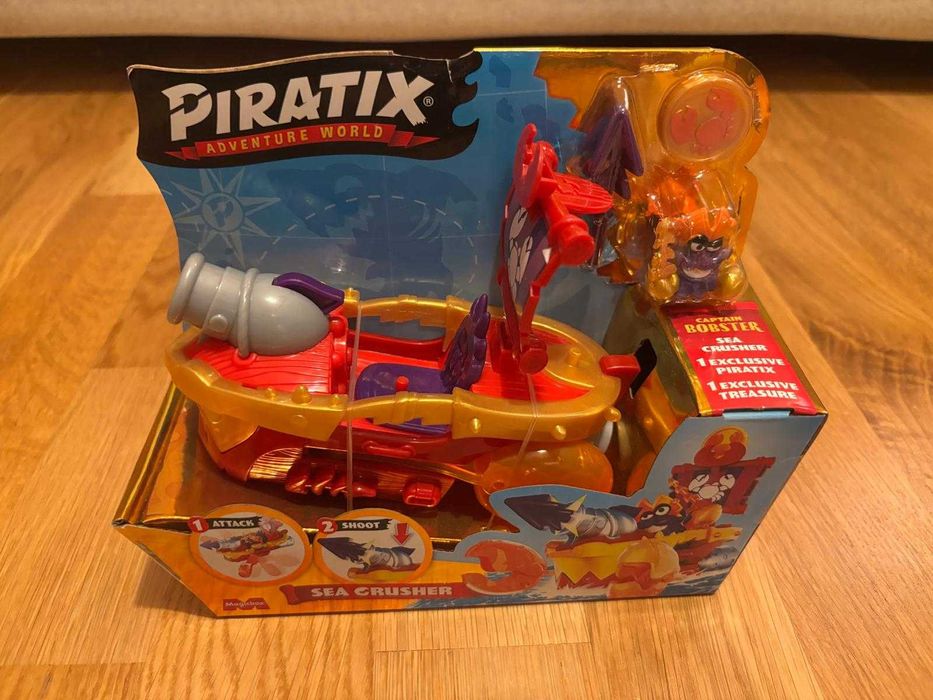 Piratix Sea Crusher Piracki Statek Krab z Kapitanem
