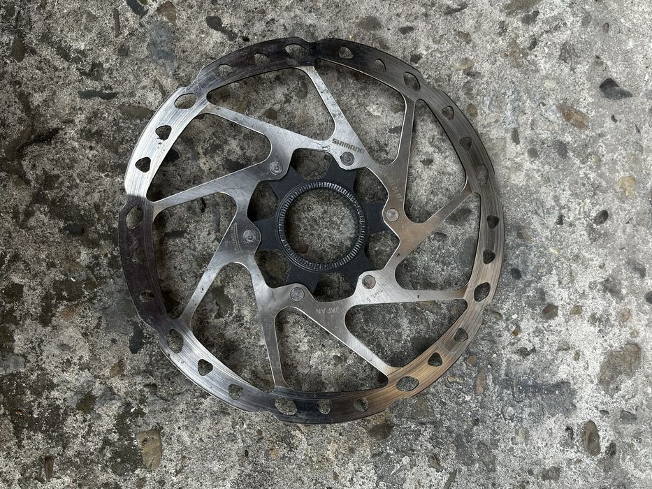 Диск тормозний ротор shimano xtr xt ice tech 160 180 centr lock rt76