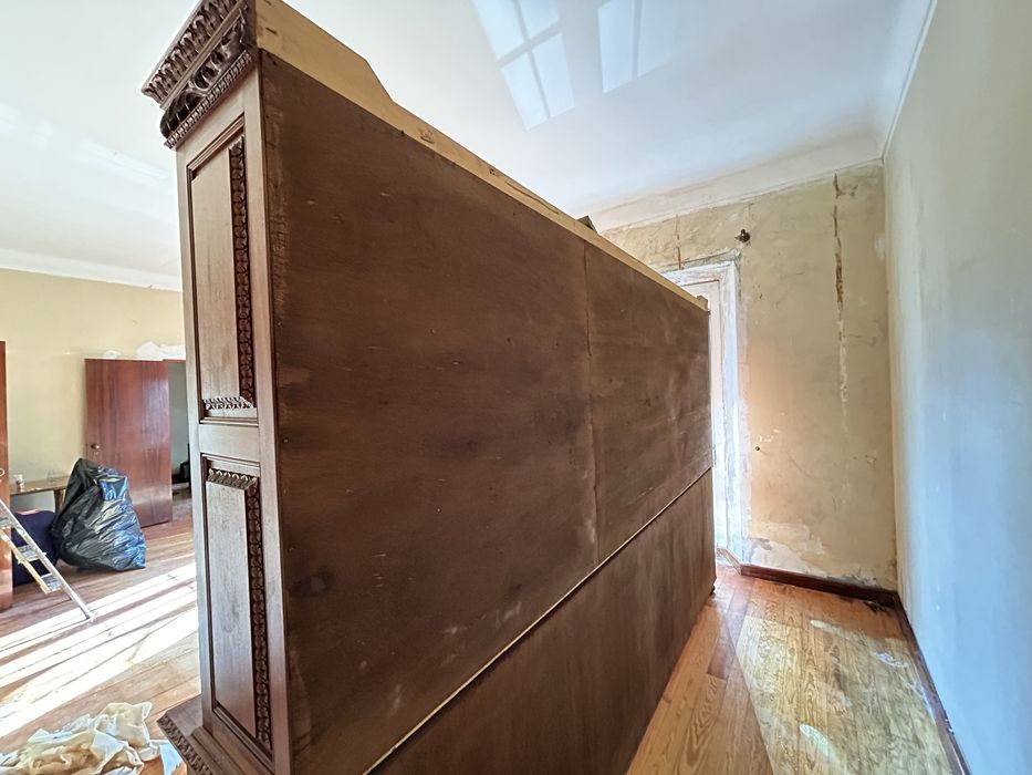 Armário de Sala Vintage Madeira Maciça