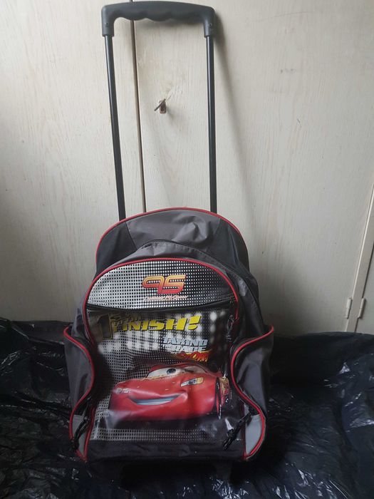 Wózek, torba na zakupy na kółkach, plecak, tornister