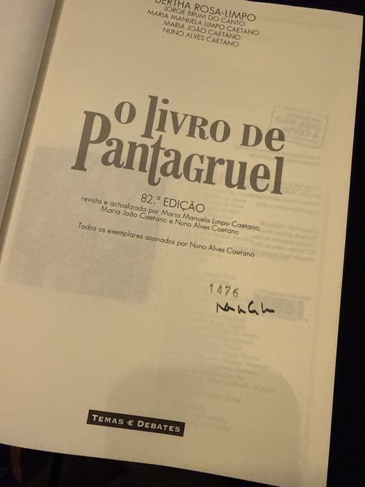 O Livro de Pantagruel