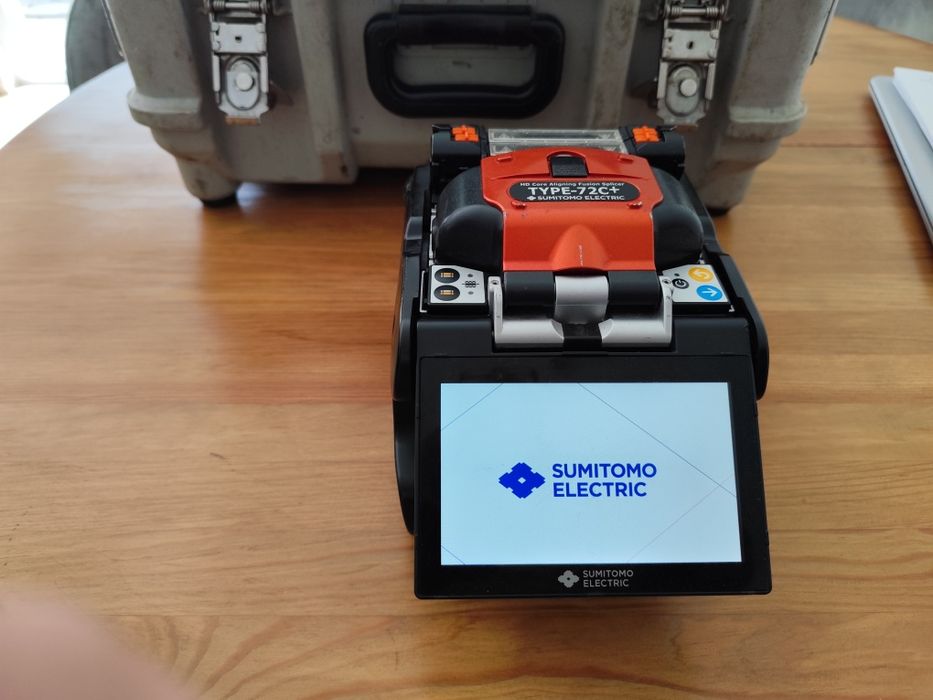 Maquina de fusão de fibra ótica Sumitomo 72C+