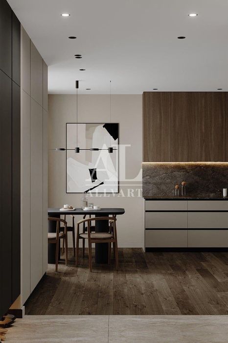 Однокімнатна квартира з видом на парк