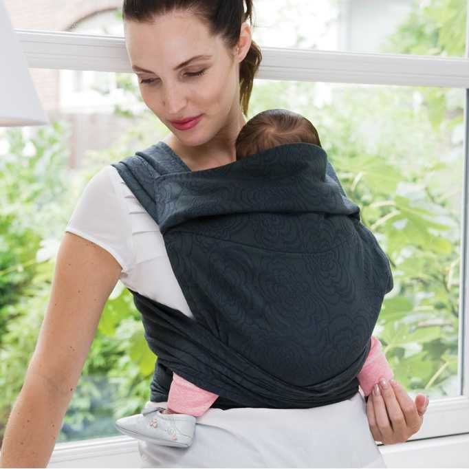 Lenço chinês porta bebé