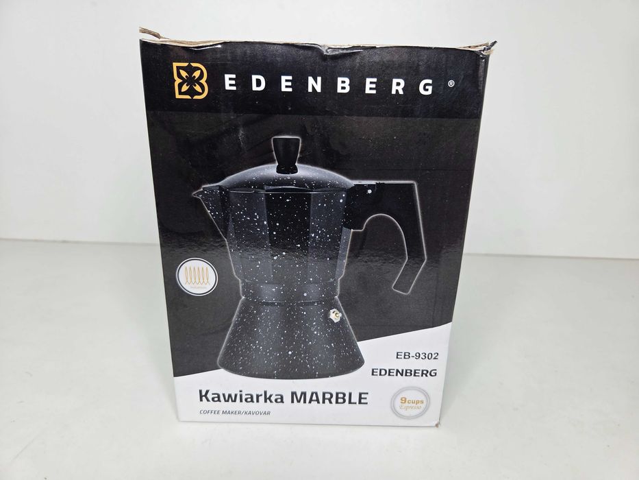 KAWIARKA Edenberg 300ml Zaparzacz Do Kawy, Herbaty Na Indukcje, Gaz