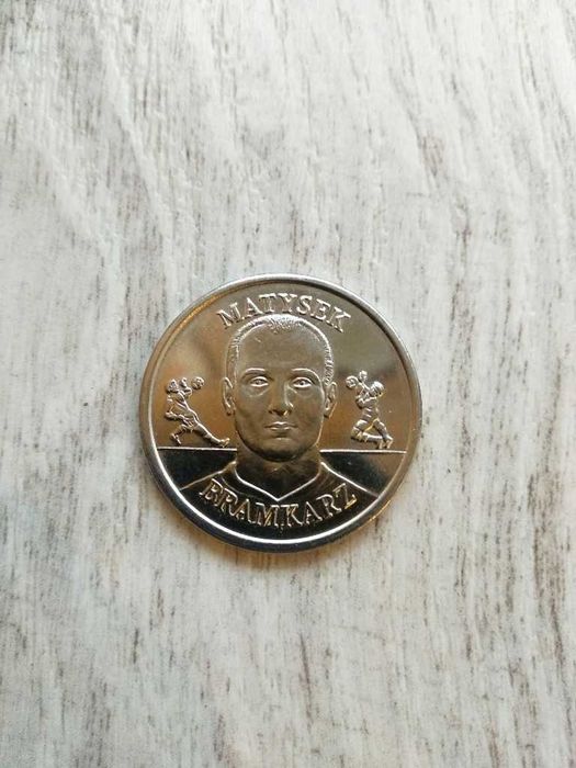Medal moneta PZPN Matysek Bramkarz