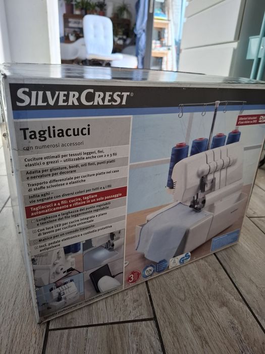 Maszyna do szycia overlock marki SilverCrest