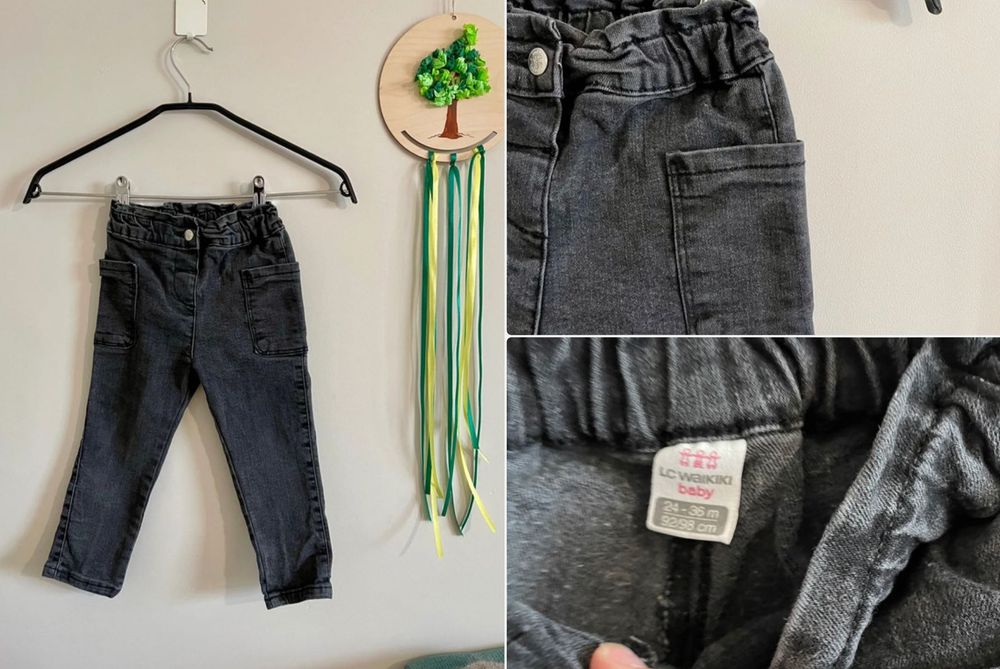 Lc Waikiki - Jeansowe Spodnie w Rozmiarze 92/98