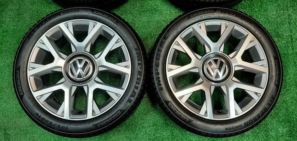 Koła Całoroczne 185/50/16 Felgi Aluminiowe 16" 4x100 VW up! / e-up!