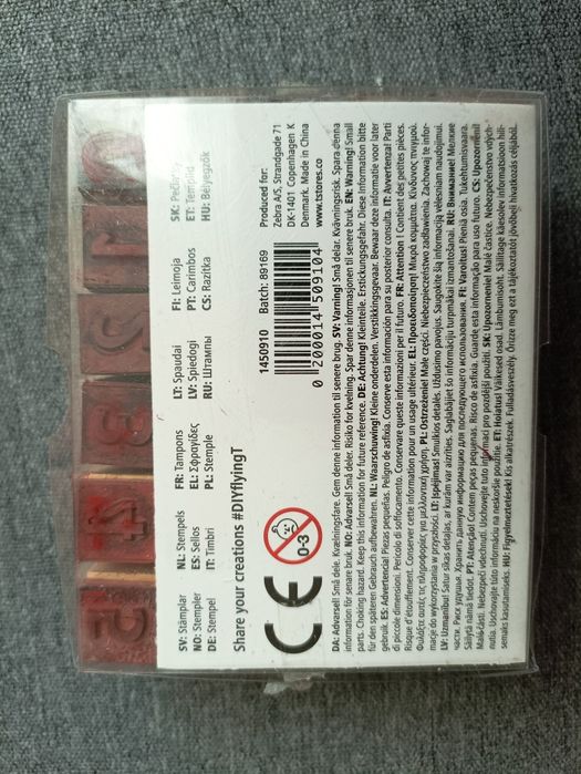 Pieczątki stemple Flying Tiger