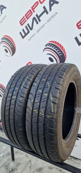Літо 195/65/R15 7.3 мм 2шт Continental Колеса Резина Шини Склад