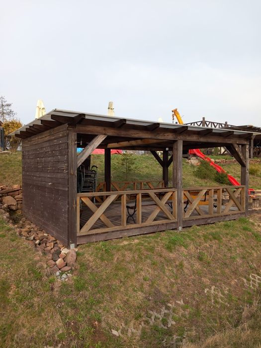 Altana pergola ogrodowa solidna