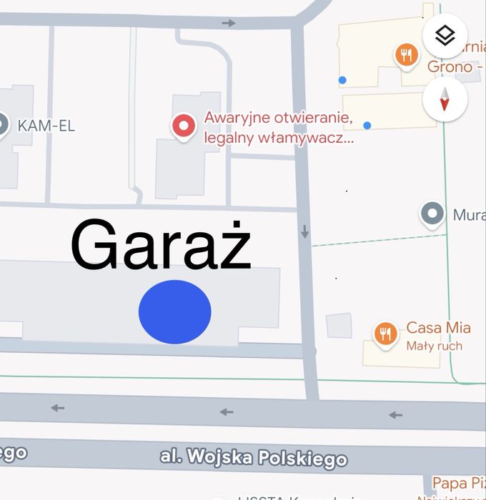 Garaż 16,7 m²  w centrum miasta Wojska polskiego - Widok 5