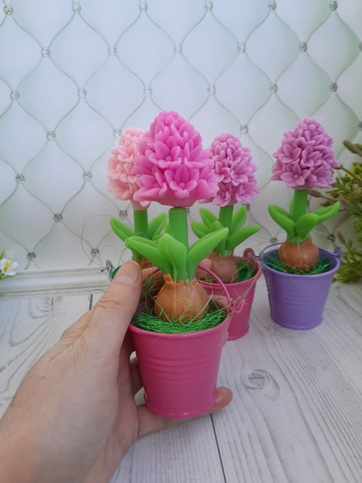 Гіацинт з мила ручної роботи